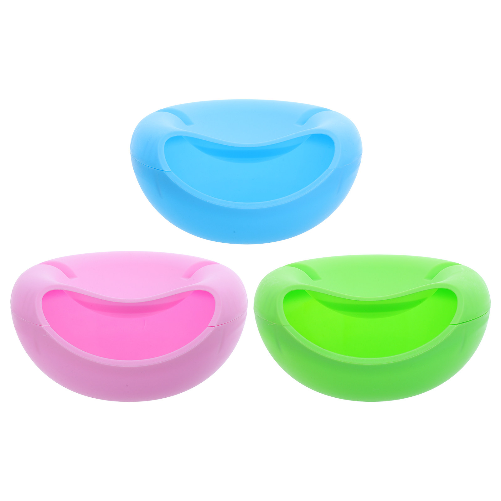 Food Snacks Easy - 3Pcs Lazy Fruit Tray Snack Dish