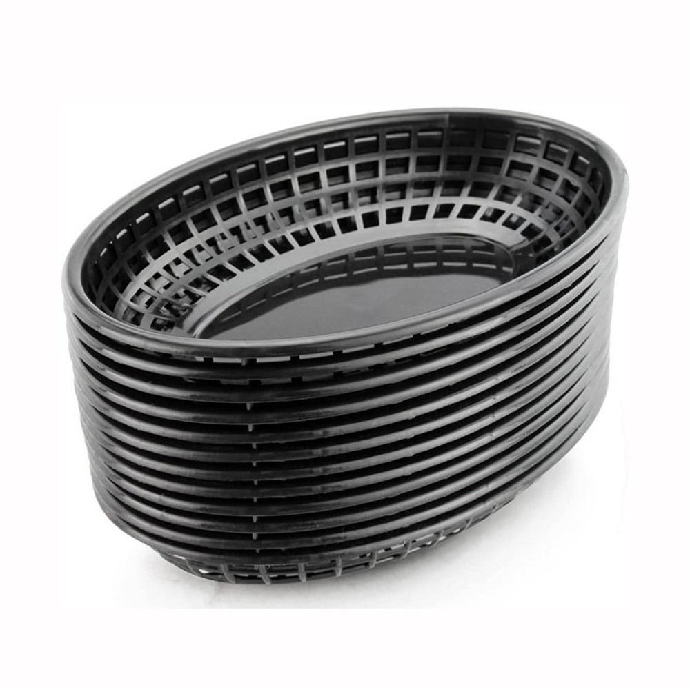 Food Snacks Restaurant - D9 7PCS/Lot Fries Burgers Plastic Food