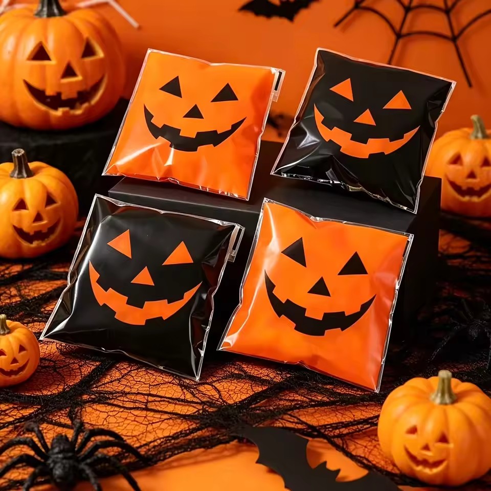50/100pcs Halloween Black Oran - огляд і ціна Food Snacks Candy