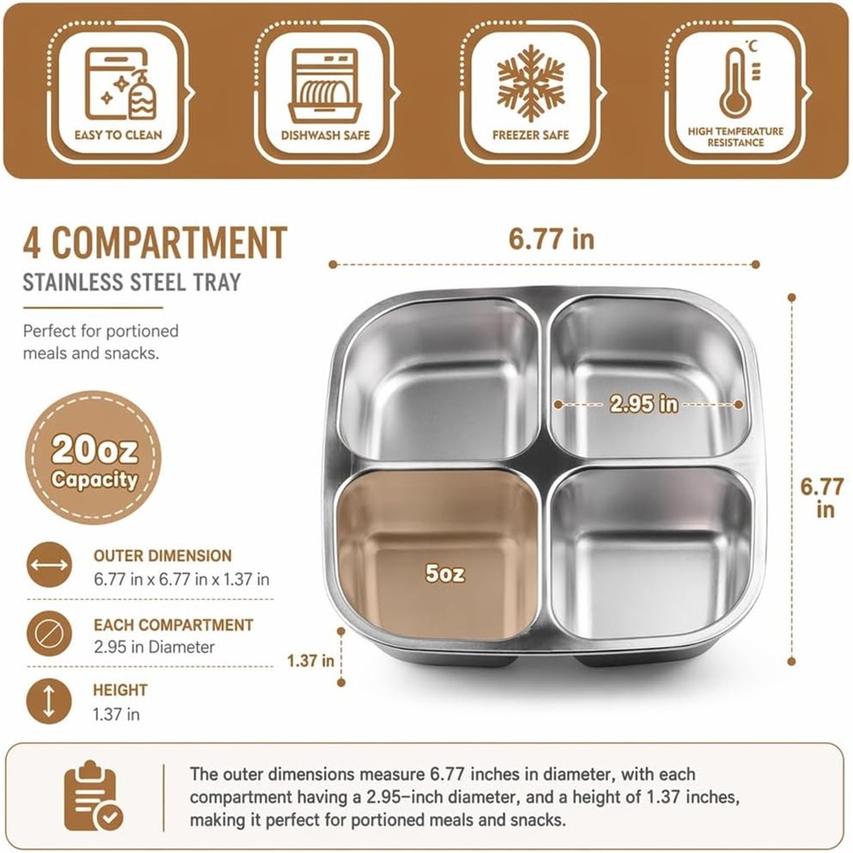【TODAY-BUY】~@ 2 Pack Stainless - огляд і ціна Food Snacks To Buy