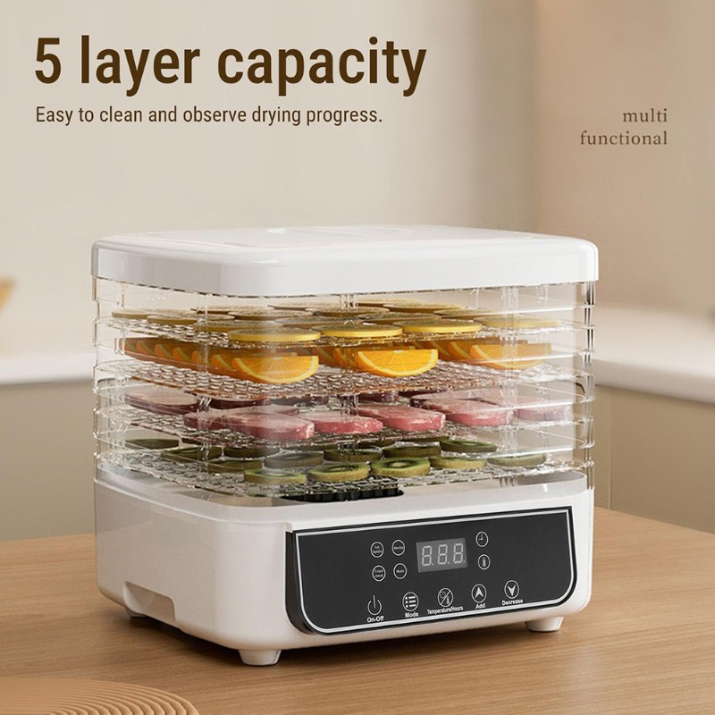Food Dehydrator 5-Tier Electri - огляд і ціна Food Dehydrator Snacks