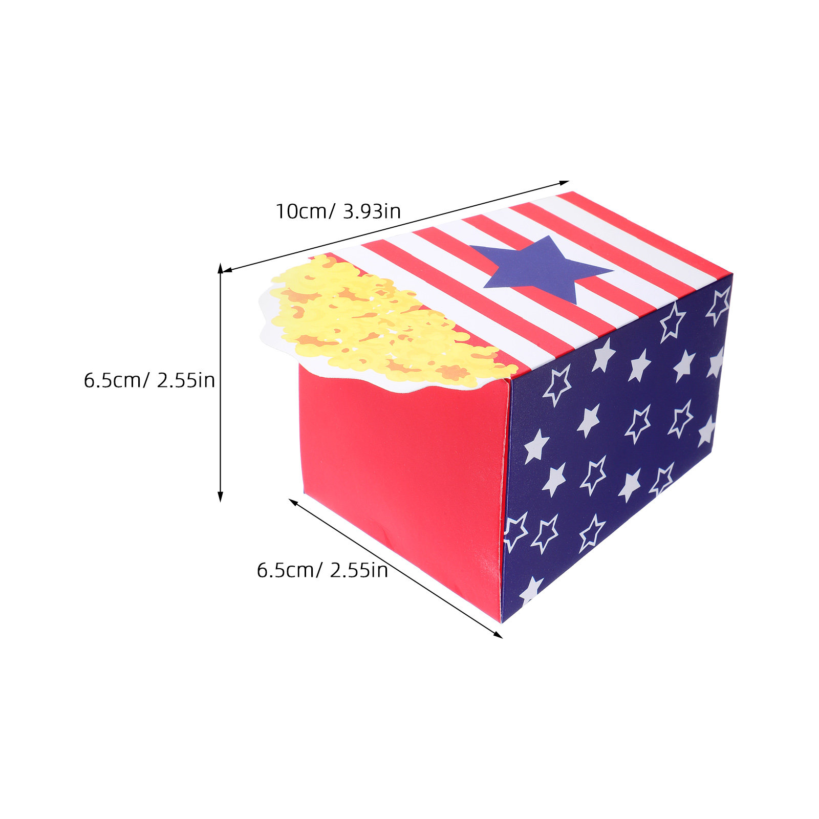 10Pcs Food Grade Popcorn Candy - огляд і ціна Food Snacks Candy