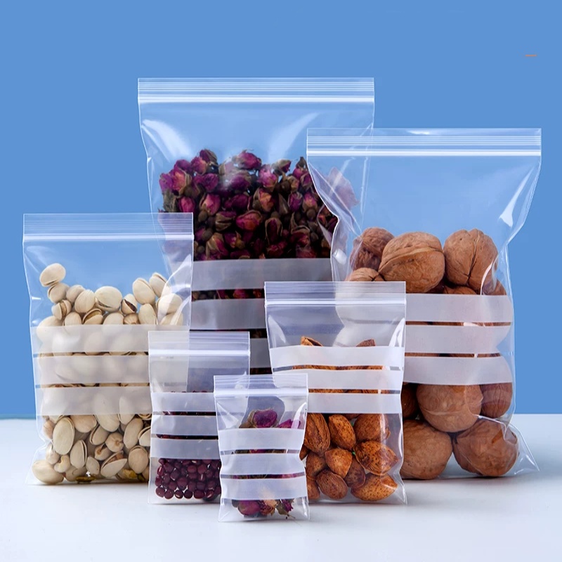 200PCS PE Clear Plastic Writin - огляд і ціна Food Snacks For Christmas