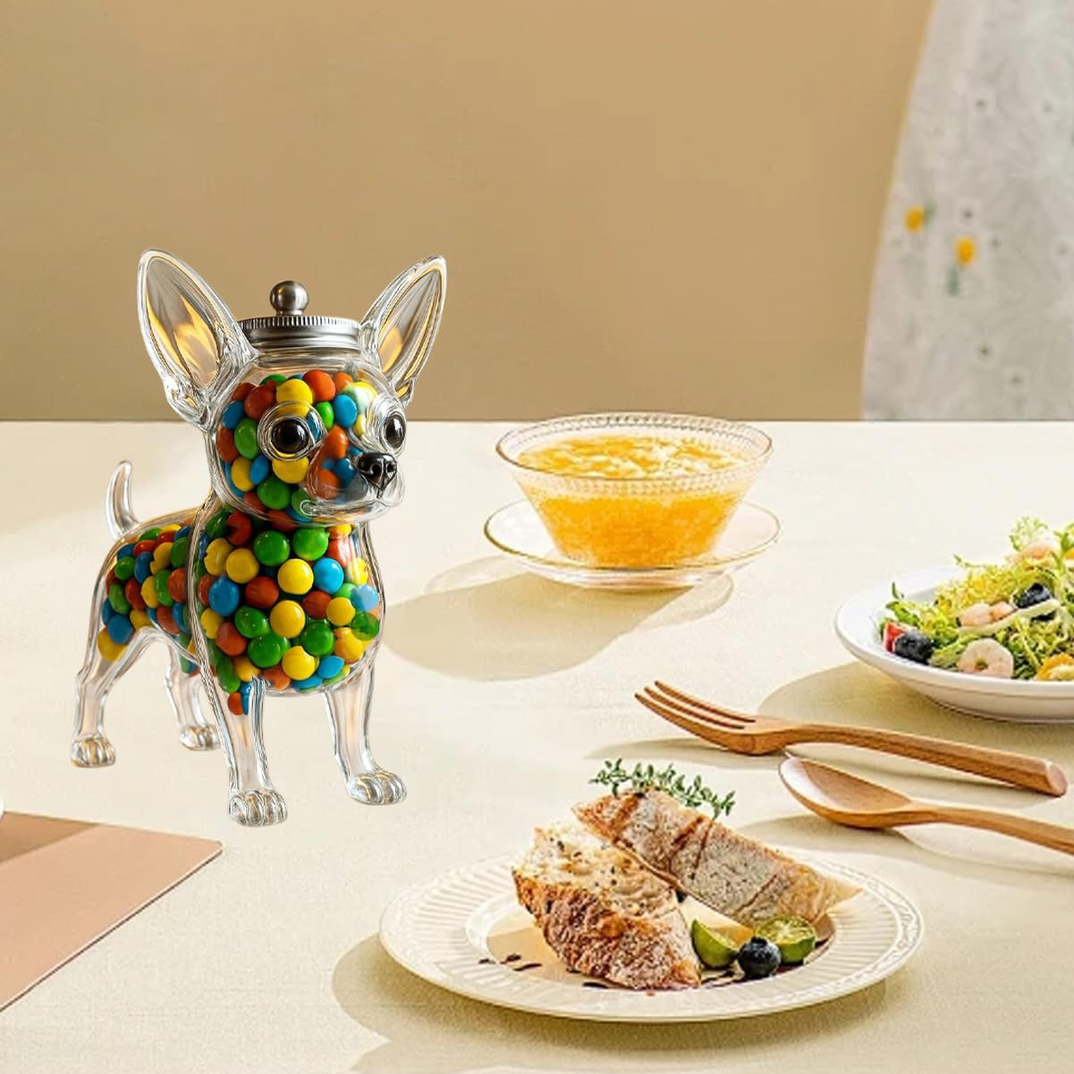 Chihuahua Shaped Container Fre - огляд і ціна Food Snacks For Christmas