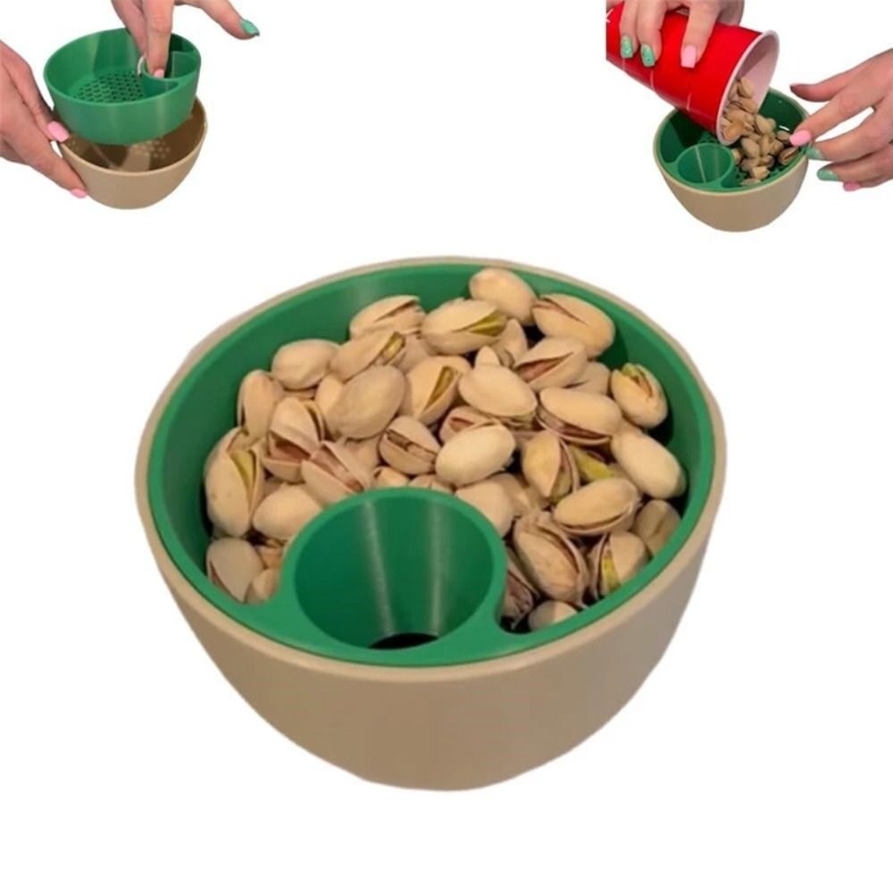 Food Tableware 3D Printed Nut  - огляд і ціна Food Snacks Easy