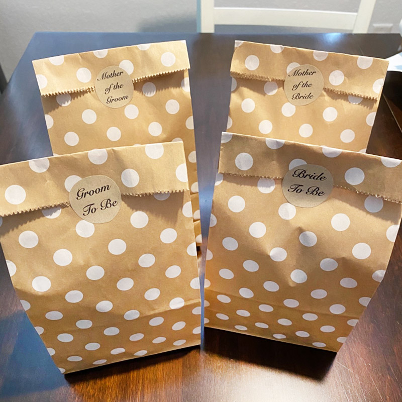 10pcs Brown Kraft Paper Gifts  - огляд і ціна Food Snacks For Christmas