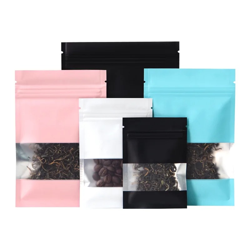 100Pcs Zip Lock Mylar Foil Bag - огляд і ціна Food Snacks For Christmas