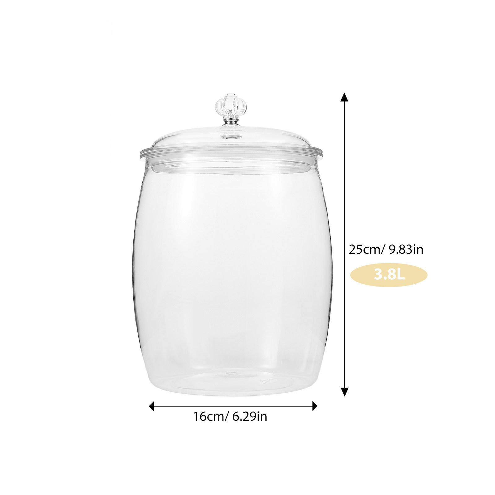 Plastic Food Storage Canister  - огляд і ціна Food Snacks Candy