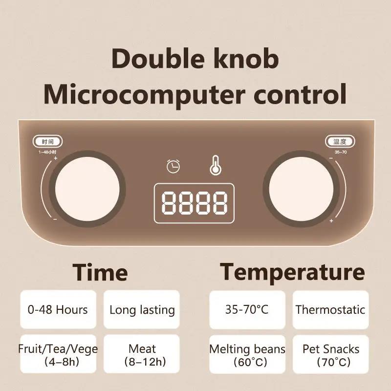 Long Lasting Thermostatic Food - огляд і ціна Food Dehydrator Snacks