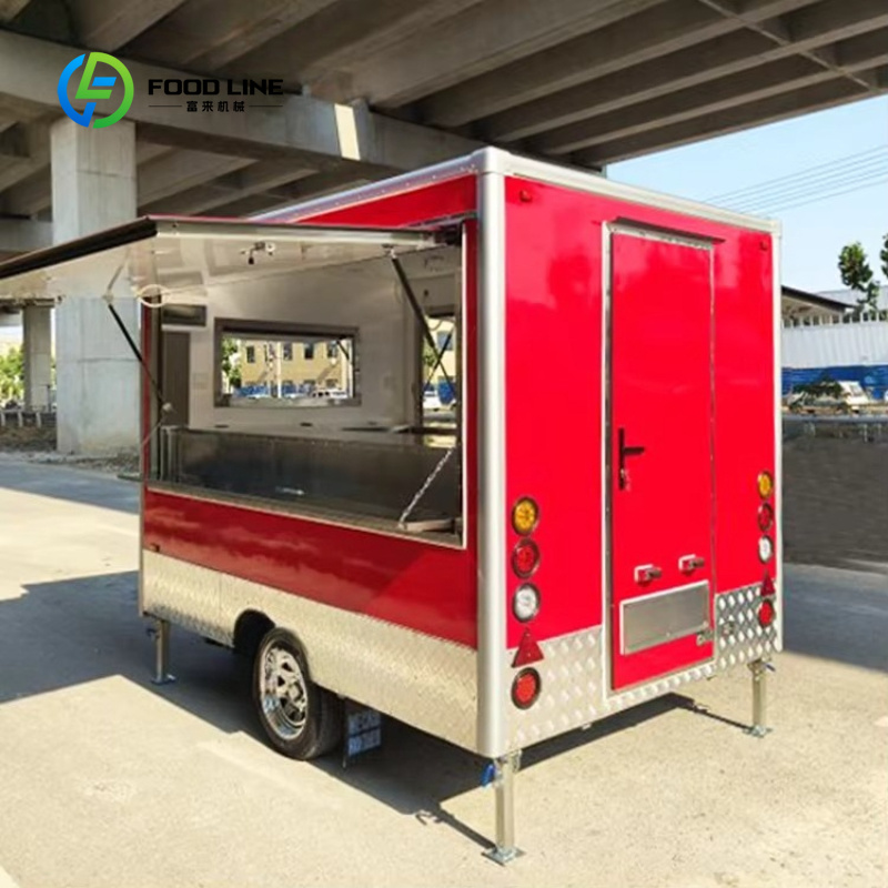 Customized Mobile Food Truck T - огляд і ціна Food Snacks Restaurant