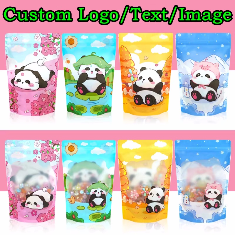 100PCS Aluminum Foil Stand-up  - огляд і ціна Food Snacks For Christmas