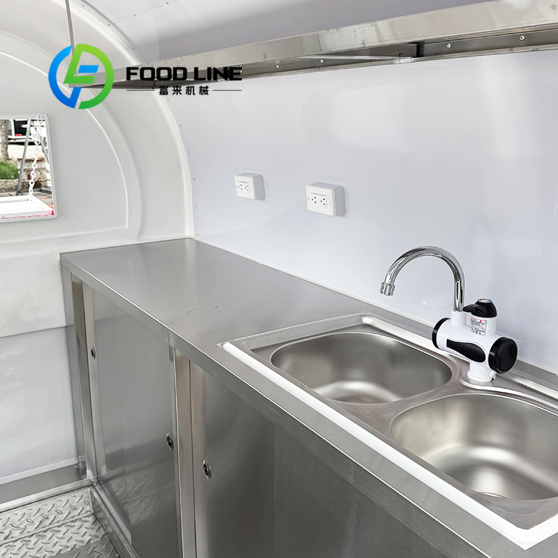 Food Trailer, Commercial Mobil - огляд і ціна Food Snacks Easy